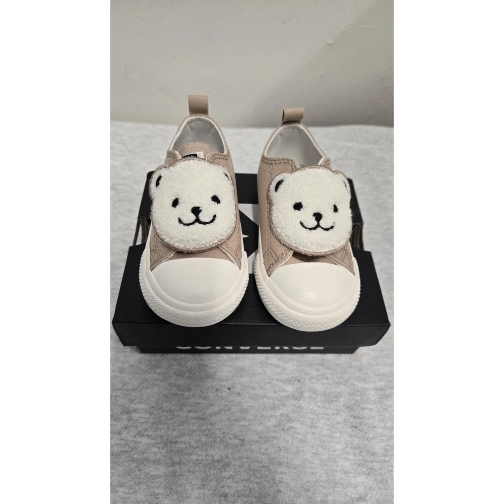Children's Converse All Star Bear Sherpa A10040F Bear Warm Quarry 6 Infant